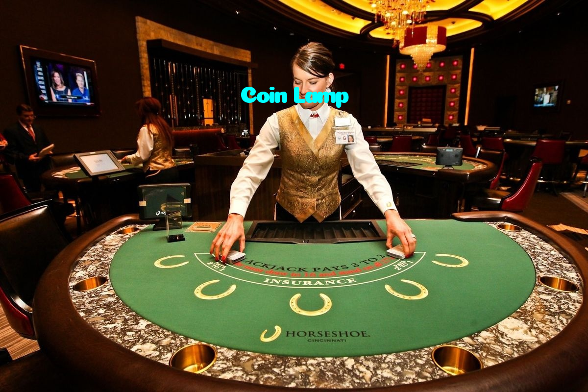 Coin Lamp casino presented on mobile device in Pakistan with slots and live games